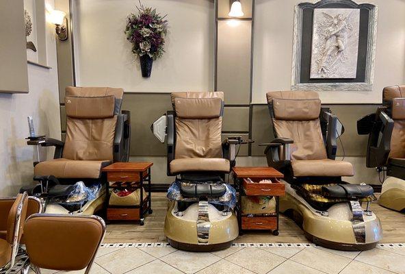 Pedicure area