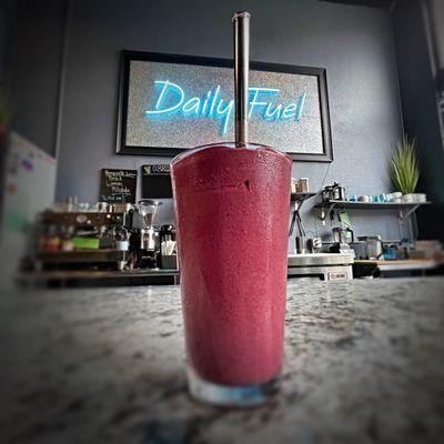 Vegan Milkshake! 
 The Snozzberry!