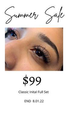 Classic Eye Lash Extensions