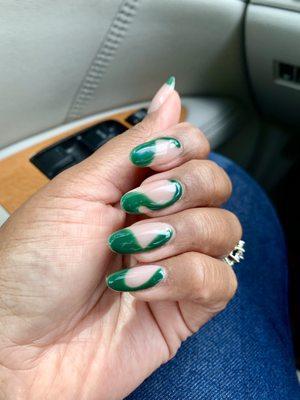 Nails by Rosa. She's the best and does a consistently good job with my nails