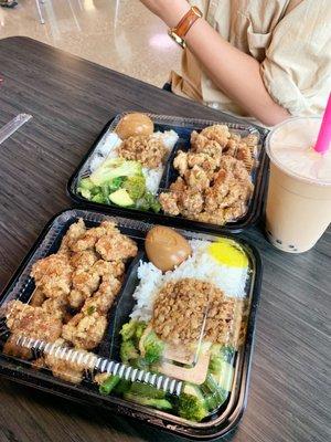 5 Spices Crispy Chicken Bento