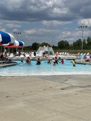 Entrance to the lazy River