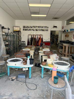 Pottery Wheel Room