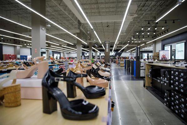 Dress Shoe Section of Store