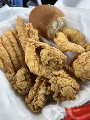 Lunch combo 4 with snapper and sole