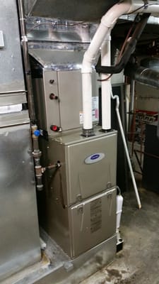 Brand new carrier heat and ac system