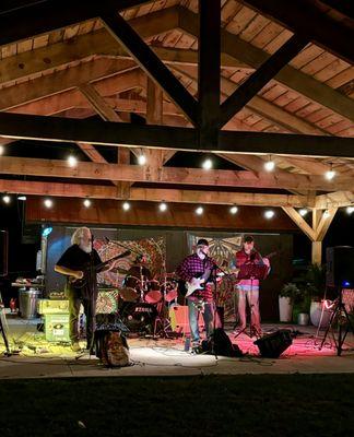 Outdoor Pavilion with live music