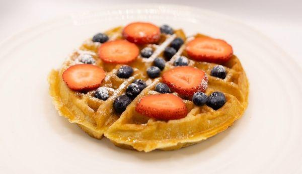 Berry waffle