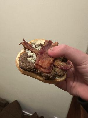 The Bacon Bleu Burger