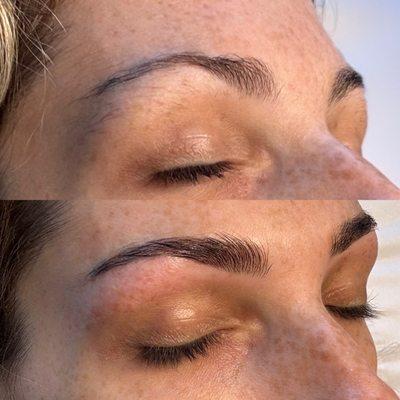 Brow wax & tint