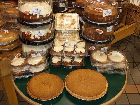 Brown's own sweet potato pies and other delicious desserts