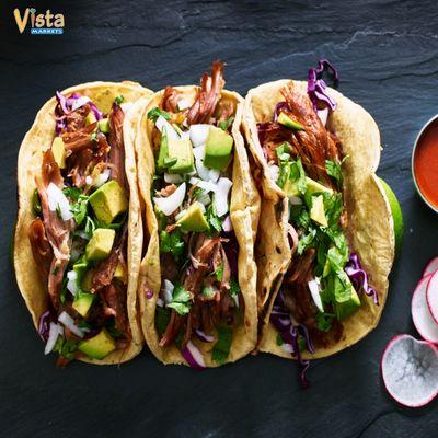 Everything goes better with Vista Market Tacos!