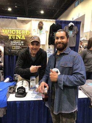 Expo from Rhode Island show with Dave wicked tuna captain ‍