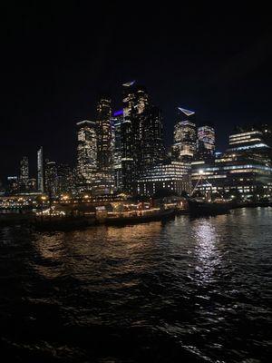 View from the boat