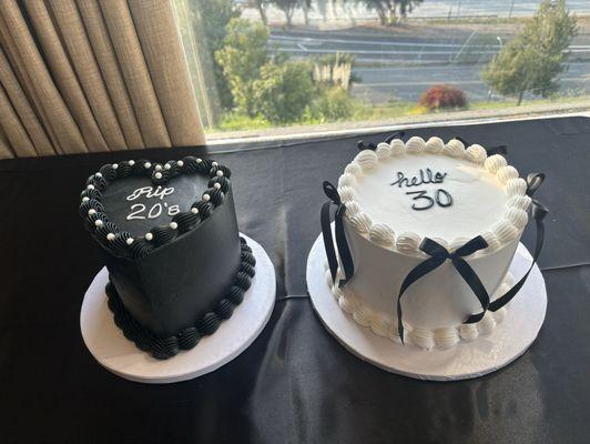 Birthday cakes