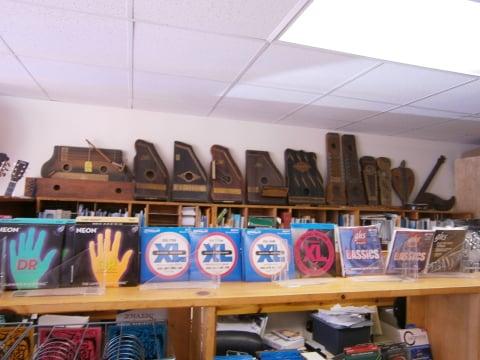 Antique zither collection