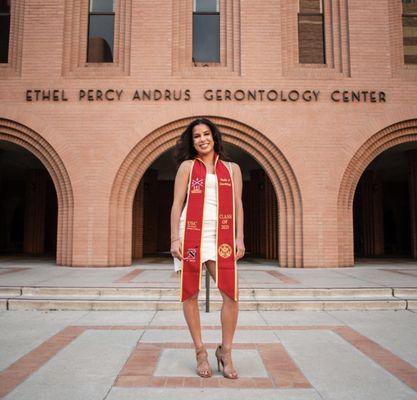 USC Sash done by Andres Embroidery