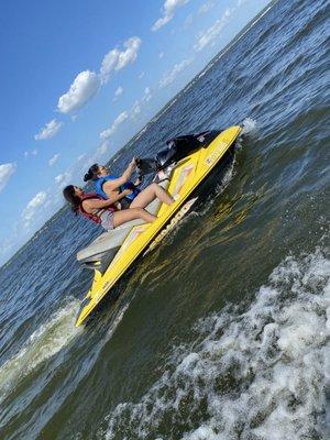 Rental jet ski