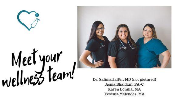 Meet your medical team!