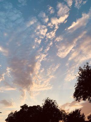 This evening's sky.  7/23/24