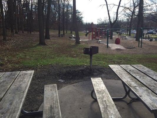 Picnic area & playground.