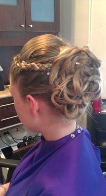 Prom up-do