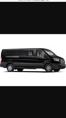 12 passengers Van per request 24-48 hours notice - Call today