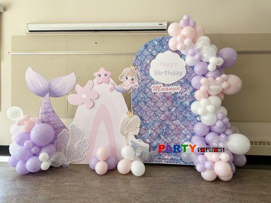 MERMAID Birthday BACKDROP