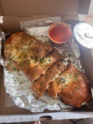 Spinach Calzone