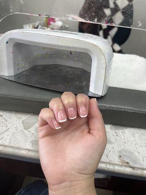 Dip french tip