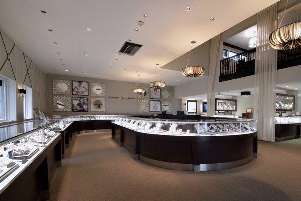 A great shot of our fashion department, complete with a special David Yurman boutique!