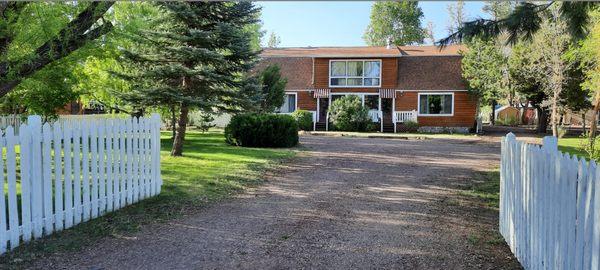 Pinetop Cabins:  Barn House Rainbow Lake Lodging