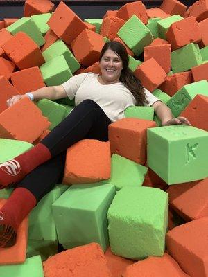 Foam pit fun