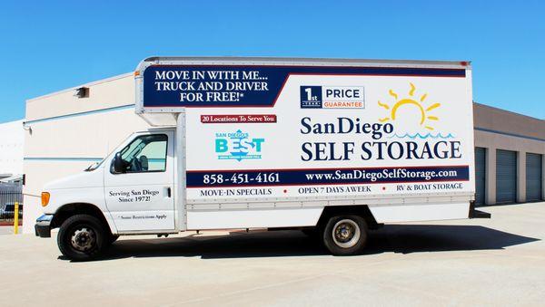 FREE move-in truck with driver!