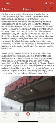 Old review from first reviewing the Supercuts across the street, it's relevant.