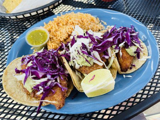 Pescado Frita Tacos