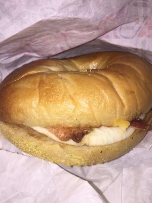 Bacon egg and cheese