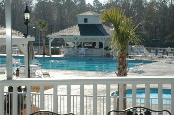 The Club at Pine Forest includes pool and tennis