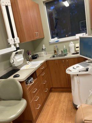 Dental procedure room.