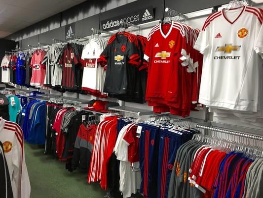 Top European Clubs: AC Milan, Bayarn Munich, Manchester United all brought to you by Adidas.