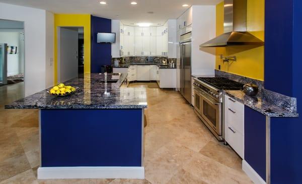 Blue Bahia Granite Kitchen- Boynton Beach FL