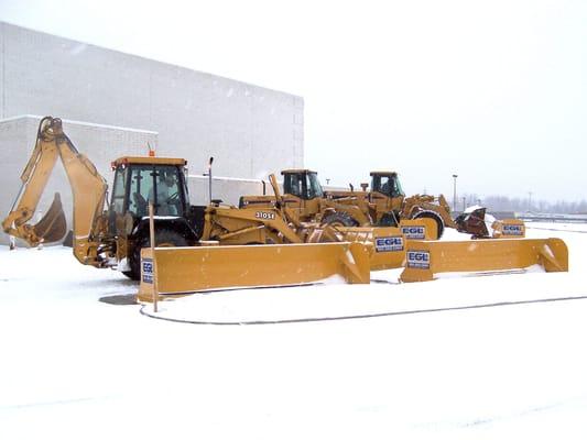 We are capable of large scale commercial snow removal. Call us if you would like a consultation regarding your specific need!