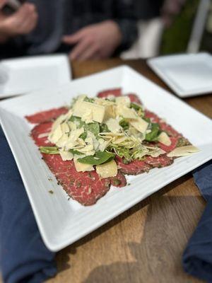 Beef carpaccio