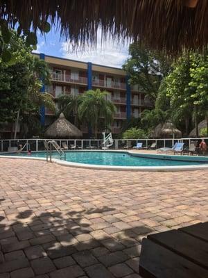 Nice pool area. Front desk staff AWESOME!!