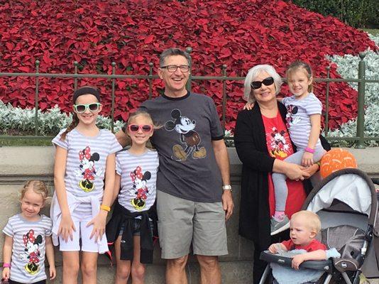 Multi-generational family to Disney World