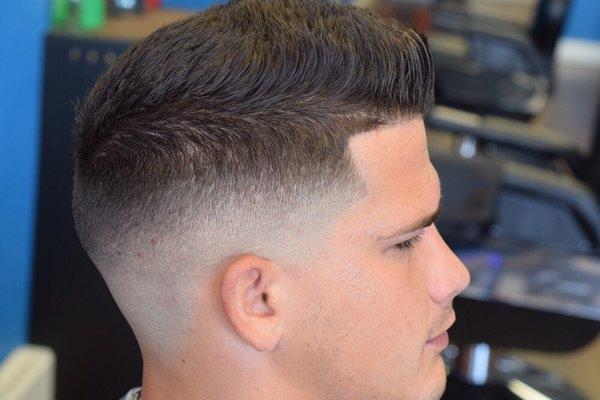 Skin Fade with Scissors on Top !!!