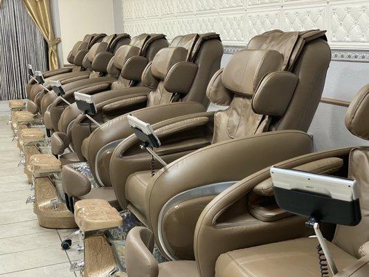 Pedicure chairs