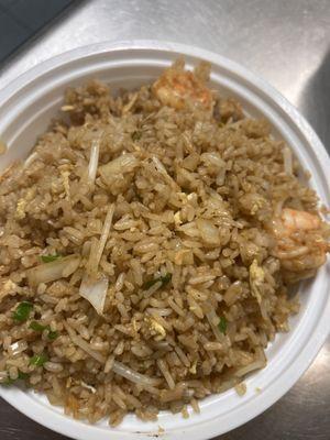 Shrimp fried rice