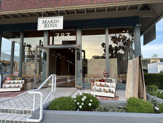 Marin Rugs showroom. 383 Miller Ave Mill Valley