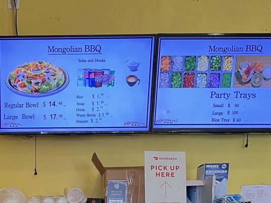 Menu Prices, Combos are no longer offered